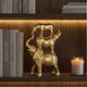 Talia Decorative Stacking Animals | Lifelike Detailed Gold Resin 14"
