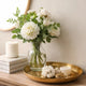 Amber Decorative Plates Set of 2 | Hammered Texture Gold Aluminum 14 13"