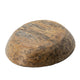 Gwen Antique Wooden Round Parrat | Natural Brown Carved Solid Wood 21"