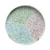 Milo Decorative Round Tray | Mosaic Surface | Multi-Color Capiz Shell 16"