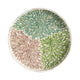 Milo Decorative Round Tray | Mosaic Surface | Multi-Color Capiz Shell 14"