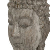 Todd Meditating Buddha Sculpture Set of 2 | Detailed Textures | Brown 9"