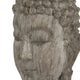 Todd Meditating Buddha Sculpture Set of 2 | Detailed Textures | Brown 9"