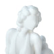 Hugo Ladylike Decorative Sculpture | Hand-Carved | White Resin-Marble 20"