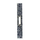 Berty Rectangular Decorative Tray | Mosaic Pattern Black Beige Capiz 18x14