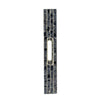 Berty Rectangular Decorative Tray | Mosaic Pattern Black Beige Capiz 15x12