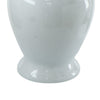 Shey Seaford Medium Ginger Jar with Finial top Lid | White Porcelain 17"