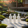 Decorative Wise Monk Sculptures Set of 3 | Matte White Resin Statue
