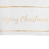Limu Storage Basket Set of 2 | Gold Handles | White Merry Christmas