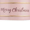 Limu Baskets Set of 2 | Gold Trim | Oval Pink Iron Merry Christmas