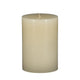 Jomi Unscented Soy Wax Pillar Candles Set of 2 | Classic Ivory Finish