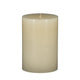 Jomi Unscented Soy Wax Pillar Candles Set of 2 | Classic Ivory Finish