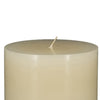 Jomi Unscented Soy Wax Pillar Candles Set of 2 | Classic Ivory Finish