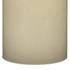 Jomi Unscented Soy Wax Pillar Candles Set of 2 | Classic Ivory Finish