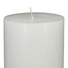 Jomi Unscented Soy Wax Pillar Candles Set of 2 | Classic White Finish