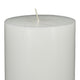 Jomi Unscented Soy Wax Pillar Candles Set of 2 | Classic White Finish