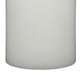 Jomi Unscented Soy Wax Pillar Candles Set of 2 | Classic White Finish