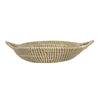 Jea Farmhouse Decor Bowl | 17" Natural Brown Seagrass Cord Woven
