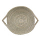 Jea Farmhouse Decor Bowl | 17" Natural Brown Seagrass Cord Woven