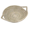 Jea Farmhouse Decor Bowl | 17" Natural Brown Seagrass Cord Woven