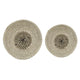 Jea Nesting Storage Bowls Set of 2 | Natural Brown Seagrass Cord Woven