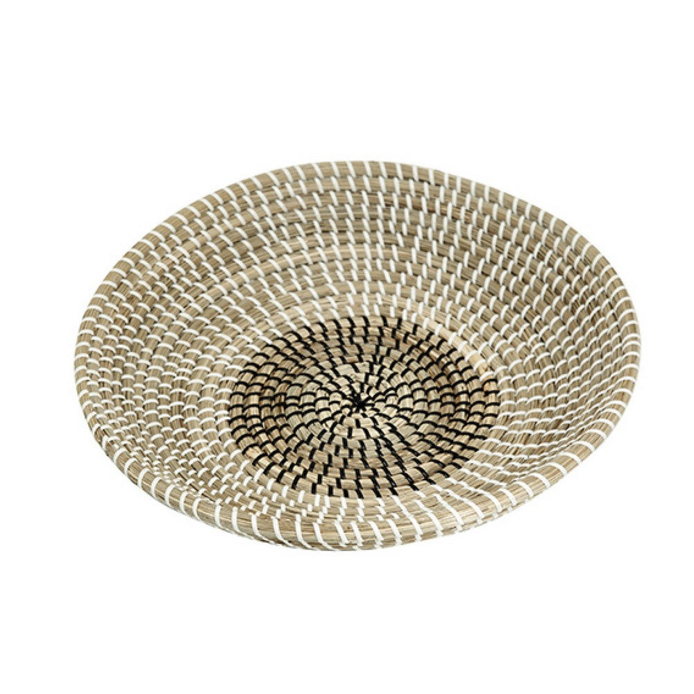 Jea Nesting Storage Bowls Set of 2 | Natural Brown Seagrass Cord Woven
