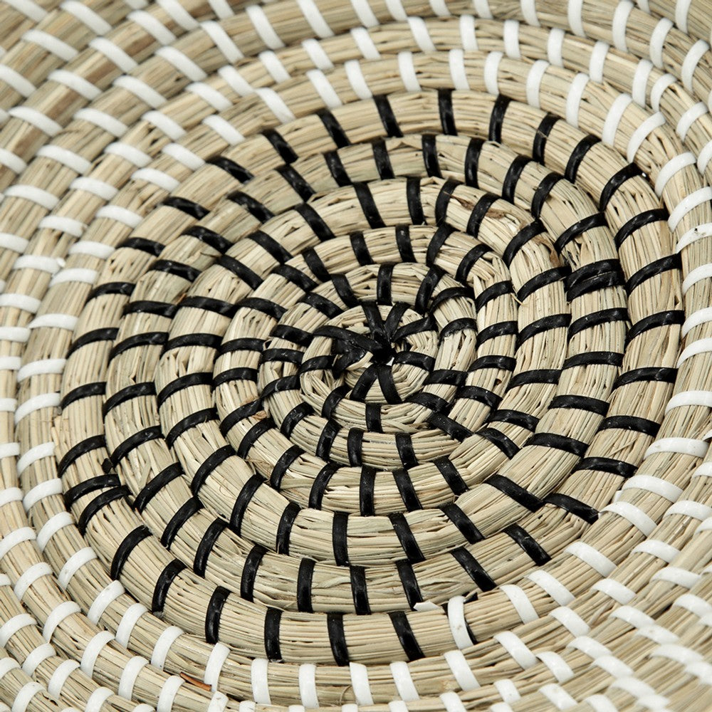 Jea Nesting Storage Bowls Set of 2 | Natural Brown Seagrass Cord Woven