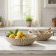 Jea Nesting Storage Bowls Set of 2 | Natural Brown Seagrass Cord Woven