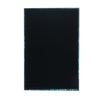 Rectangular Tray Set of 2 | Marble Design | Gold Handle | Teal Blue 16 18"