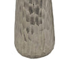 Decorative Vase Set of 2 | Handcrafted Design | Textured Silver 23 20"
