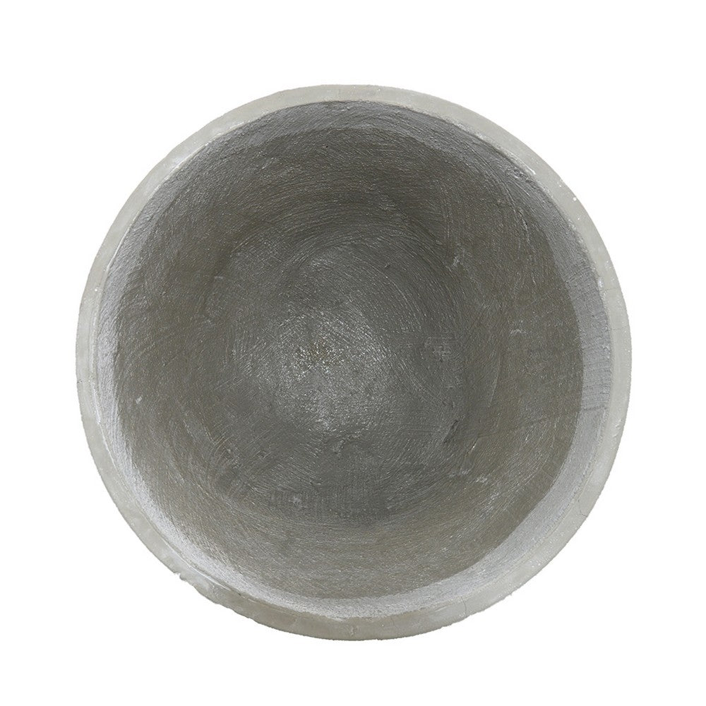 Decorative Planter w Tripod Legs | 22" Gray Cement | Modern Style