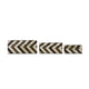 Storage Box Set of 3 | Zigzag Bone Inlay | White & Brown 9 7 6"