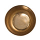Dany 9" Decorative Bowl | Crocodile Texture | Blue & Gold Aluminum