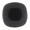 Decorative Bowl | 8" Squared Shape Distressed Gold & Black Aluminum