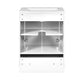 Daizy Bathroom Vanity with Ceramic Sink | Soft-Close Storage | White 24"