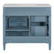 Delma Bathroom Cabinet Vanity with Ceramic Sink | Smart Storage Muted Indigo