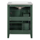 Ryla Bathroom Vanity with Ceramic Basin | 2 Drawers | 1 Door | Green 24"