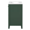 Ryla Bathroom Vanity with Ceramic Basin | 2 Drawers | 1 Door | Green 24"