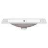 June Resin Vanity Top with Integrated Basin & Faucet Holes | White 30"