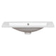 June Resin Vanity Top with Integrated Basin & Faucet Holes | White 30"