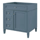 Zake Bathroom Vanity Cabinet with Tip-Out Drawers | Indigo Wood 30"