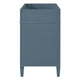 Zake Bathroom Vanity Cabinet with Tip-Out Drawers | Indigo Wood 30"