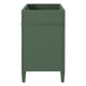 Zake Bathroom Vanity Cabinet with Tip-Out Drawers | Green Wood 30"