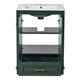 Daizy Bathroom Vanity with Ceramic Sink | 2 Door Cabinet | Green Wood