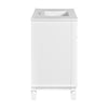 Gwen Bathroom Vanity with Ceramic Sink | 2 Drawer 2 Cabinet | White | 36"