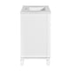 Gwen Bathroom Vanity with Ceramic Sink | 2 Drawer 2 Cabinet | White | 36"