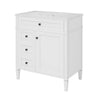 Gwen Bathroom Vanity | Ceramic Sink | 2 Drawer 2 Cabinet | White | 30"