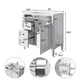 Gwen Bathroom Vanity | Ceramic Sink | 2 Drawer 2 Cabinet | White | 30"