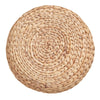 Leri Tatami Floor Cushion | Arrow Weave Light Brown Hyacinth | 16"