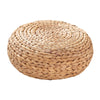 Leri Tatami Floor Cushion | Arrow Weave Light Brown Hyacinth | 16"